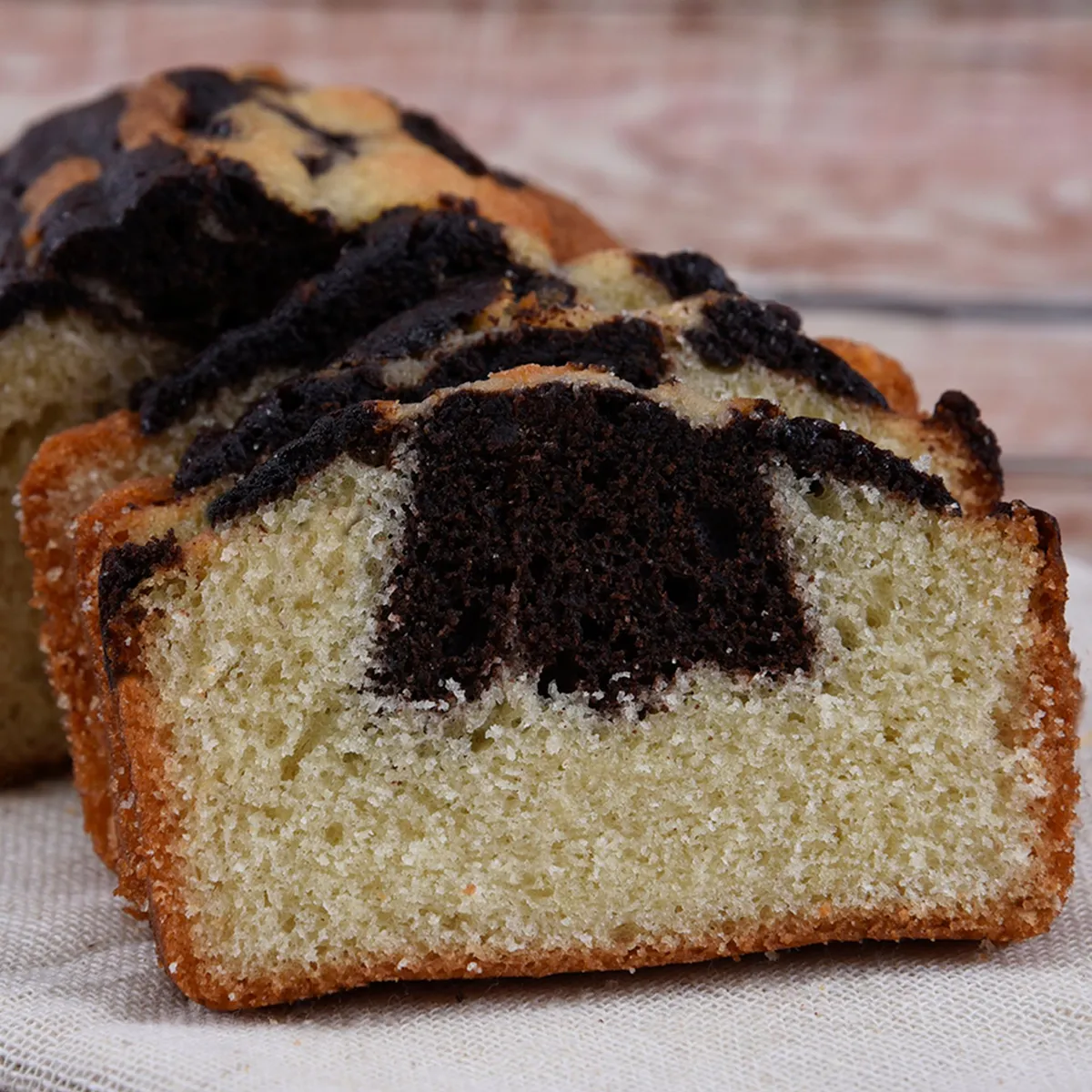 TOTTUS - Keke Marmoleado Rectangular