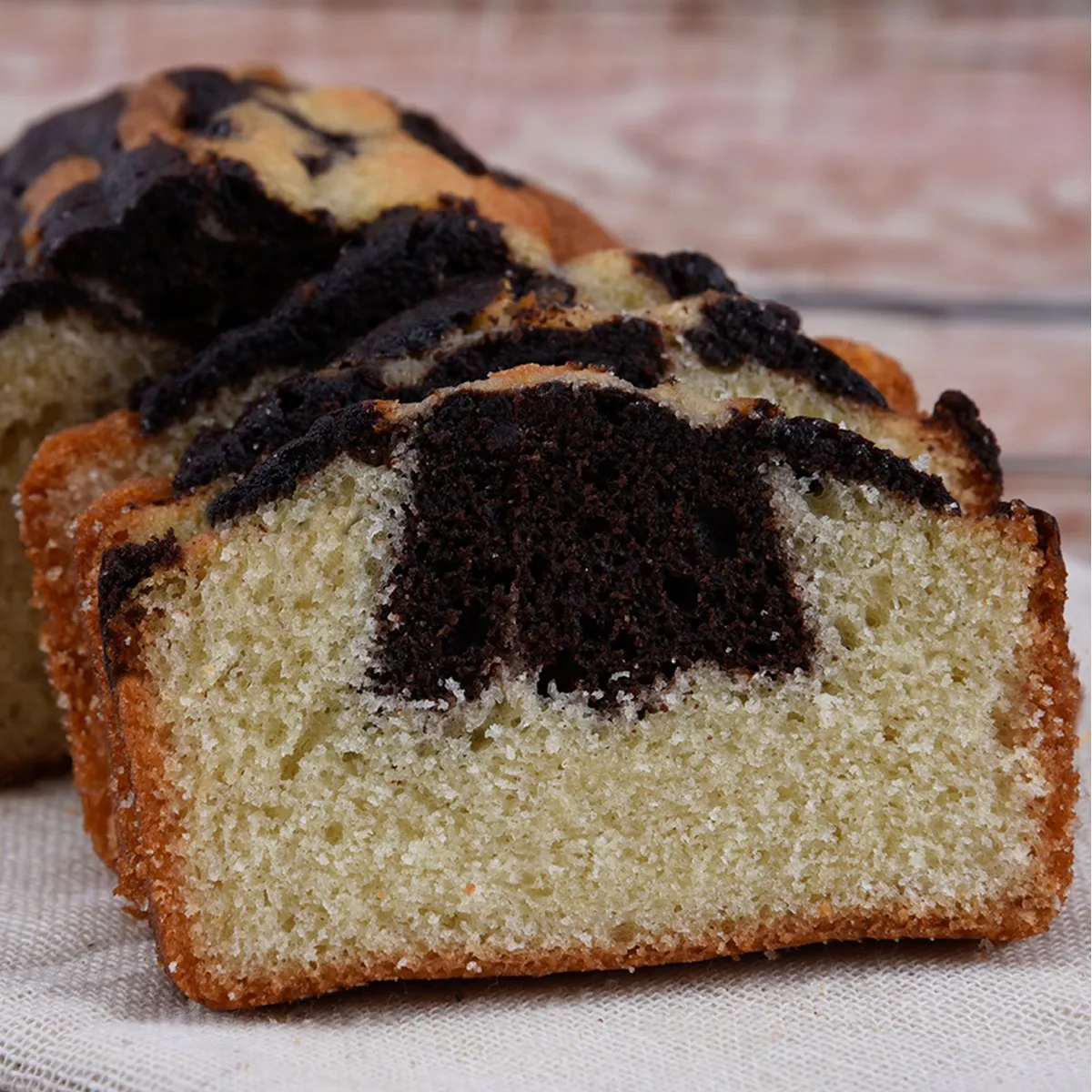 TOTTUS - Keke Marmoleado Rectangular