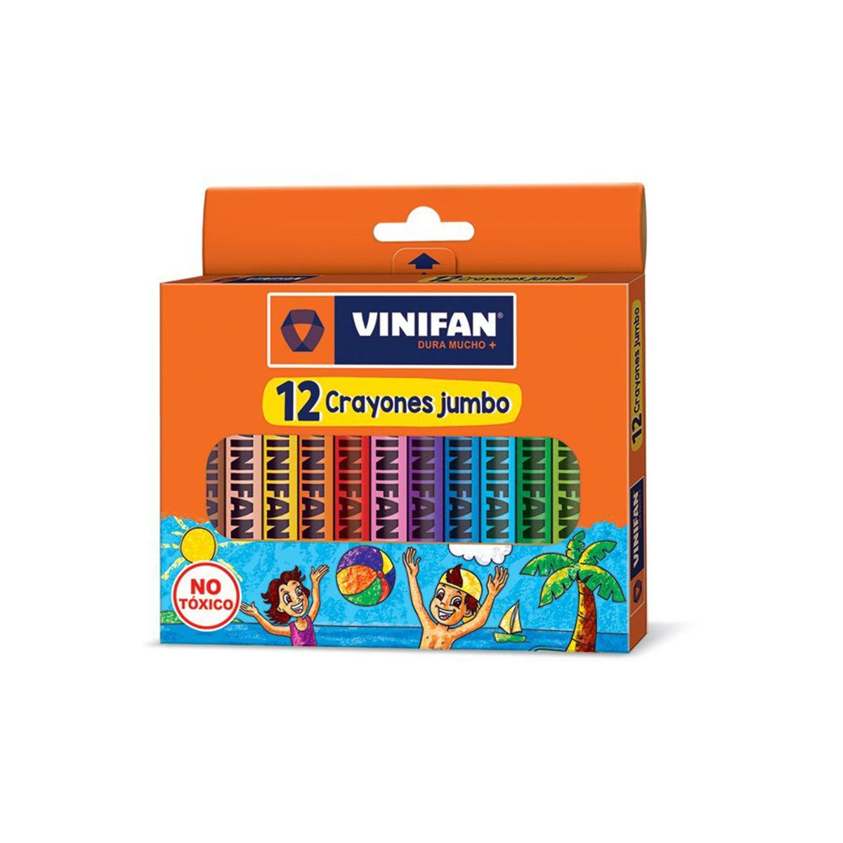 VINIFAN - Crayones Vinifan Jumbo Empaque 12 Und