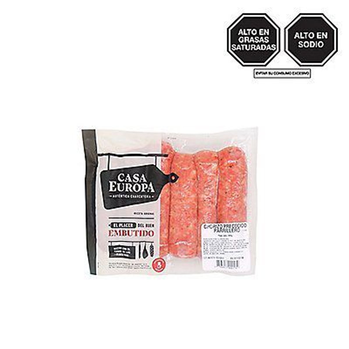 CASA EUROPA - Chorizo Precocido Casa Europa Empaque 500 g