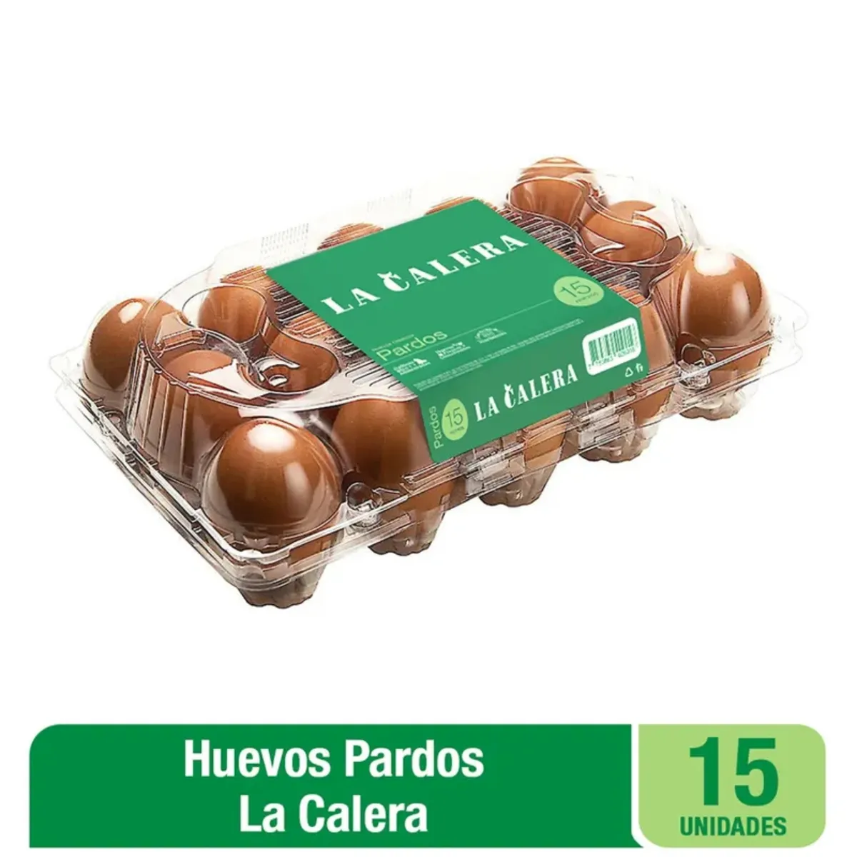 LA CALERA - Huevos Pardos La Calera Bandeja 15 Und