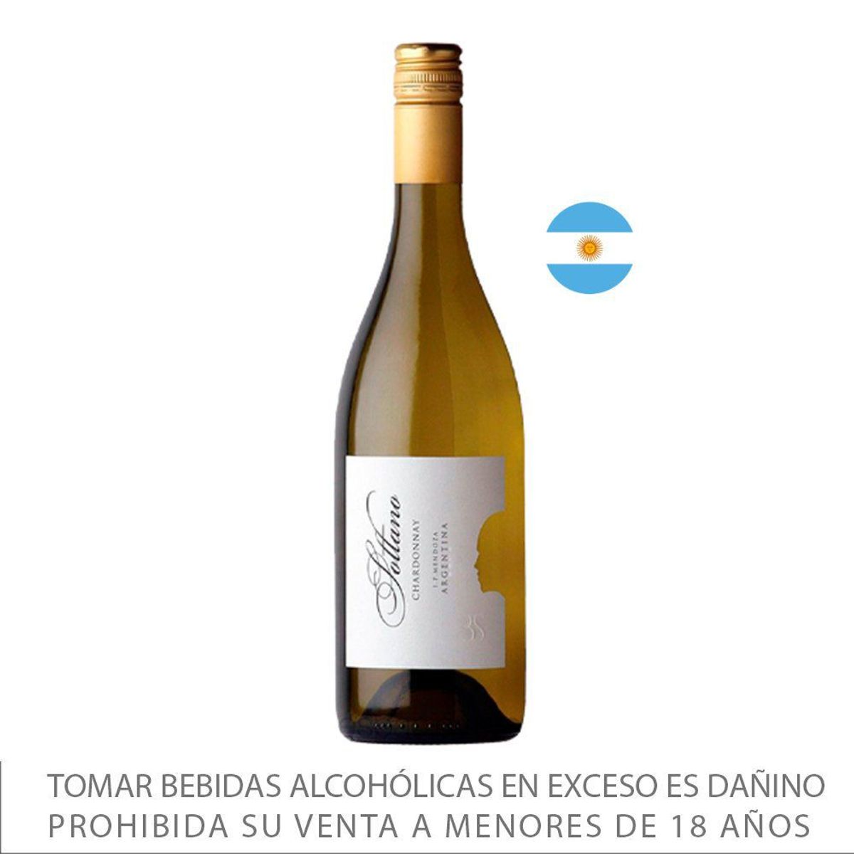 SOTTANO - Vino Sottano Barrels Selectión Chardonay Botella 750 mL