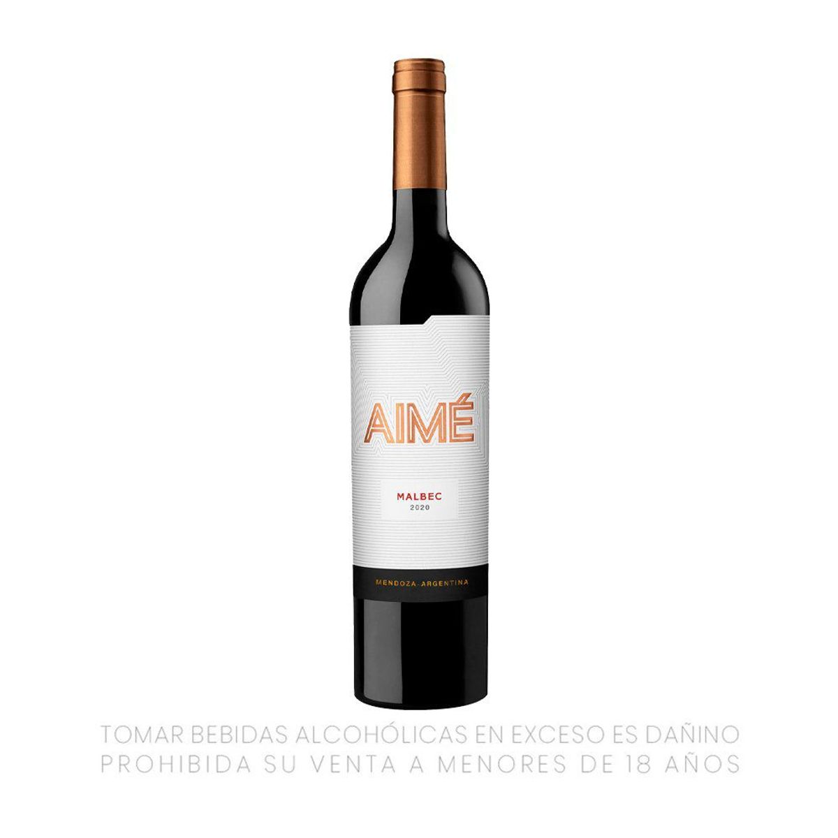 RUCA MALEN - Vino Tinto Aime Malbec Botella 750 mL