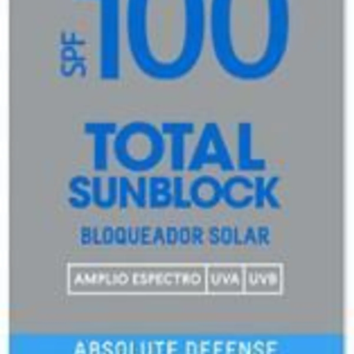BAHIA - Protector Solar Bahia Total Sunblock FPS100 Envase 120 g