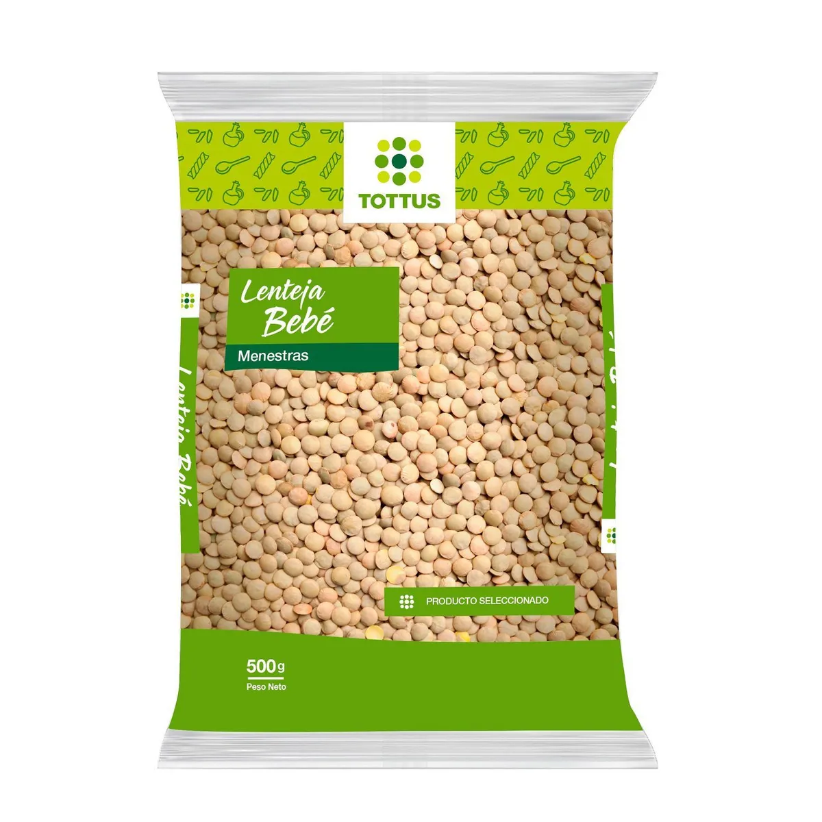 TOTTUS - Lenteja Bebé Menestra Tottus Bolsa 500 g