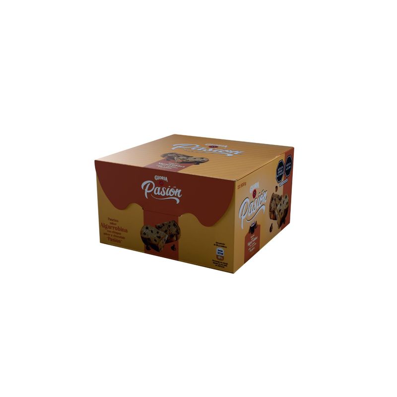 GLORIA - Panetón Gloria Pasión Algarrobina Caja 500 g