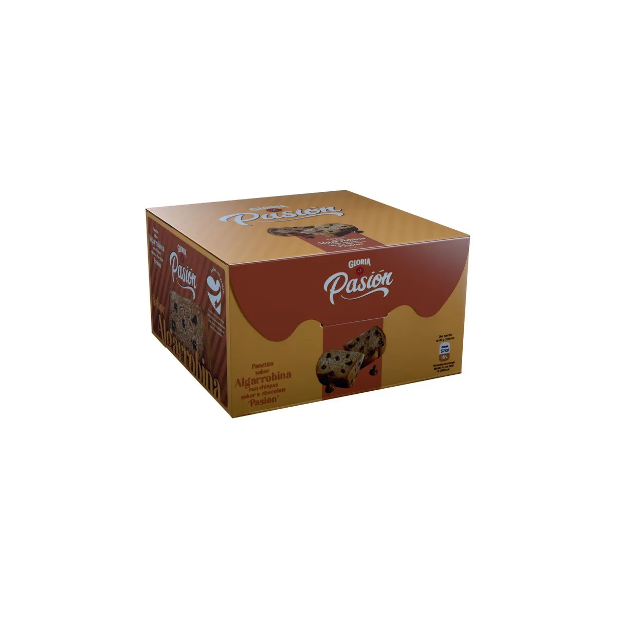 GLORIA - Panetón Gloria Pasión Algarrobina Caja 500 g
