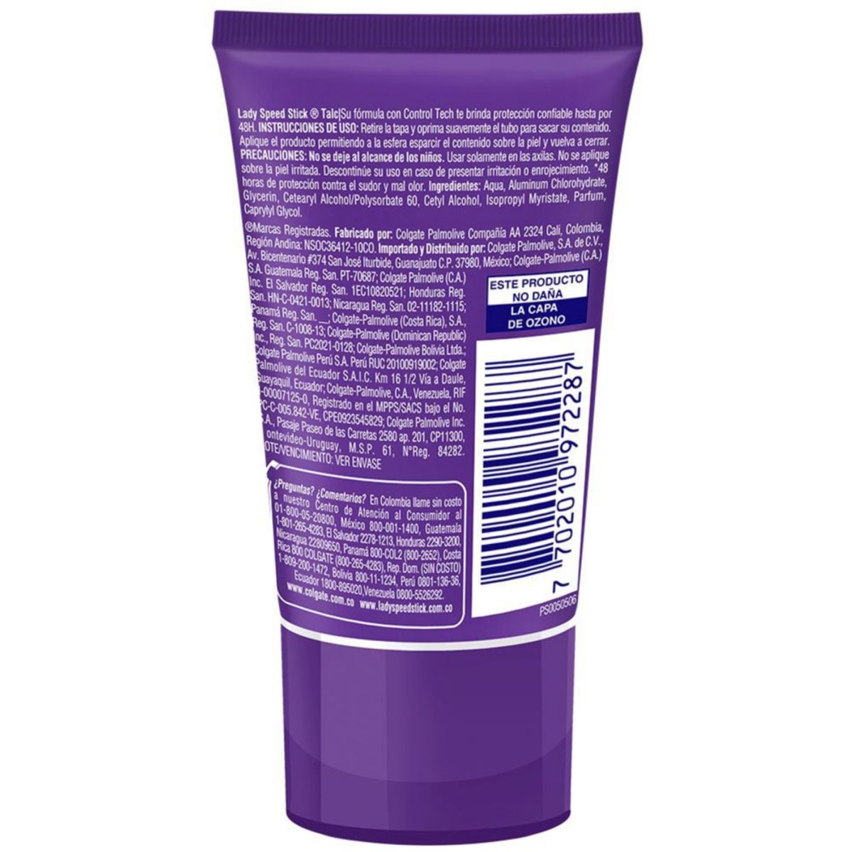 LADY SPEED STICK - Desodorante Mujer Practitubo Pasta Lady Speed Stick Envase 30 g