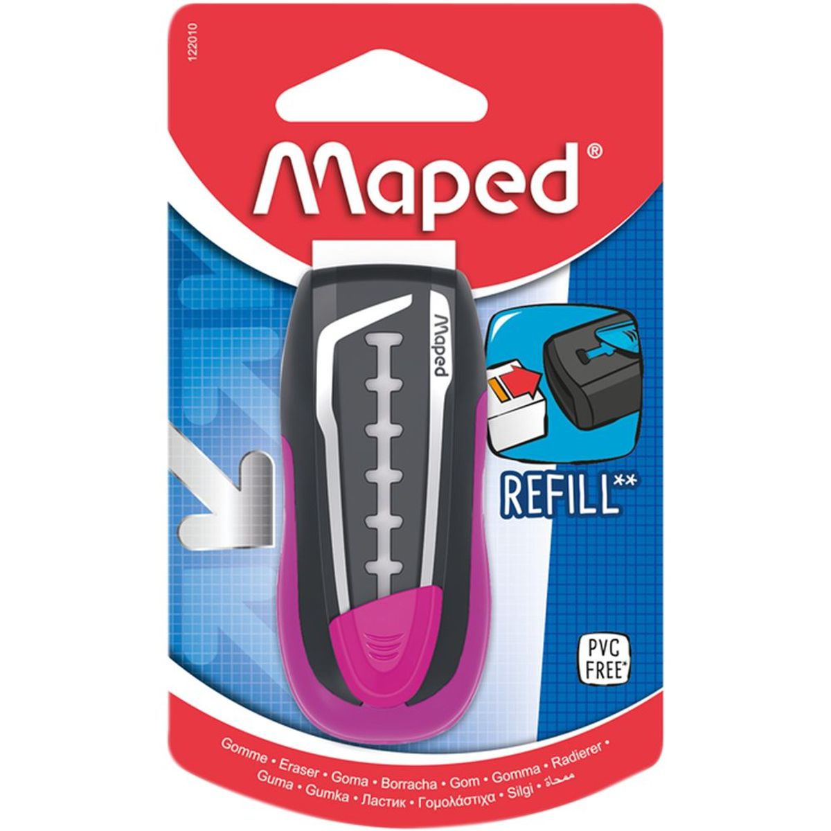 MAPED - Borrador Maped Refill Color Pastel