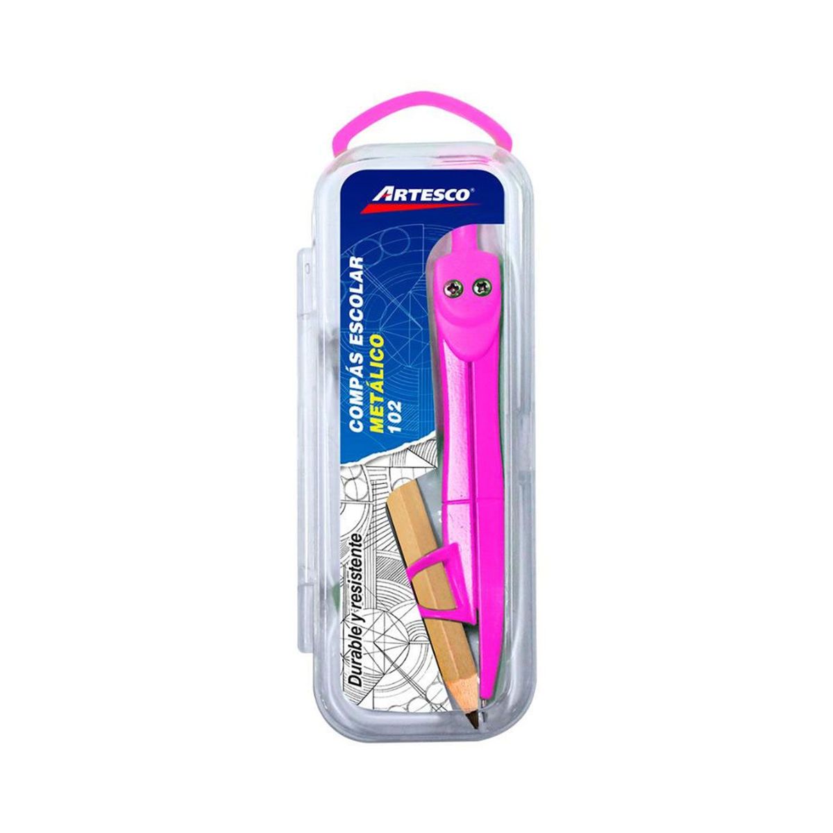 ARTESCO - Compás Artesco Escolar Metálico