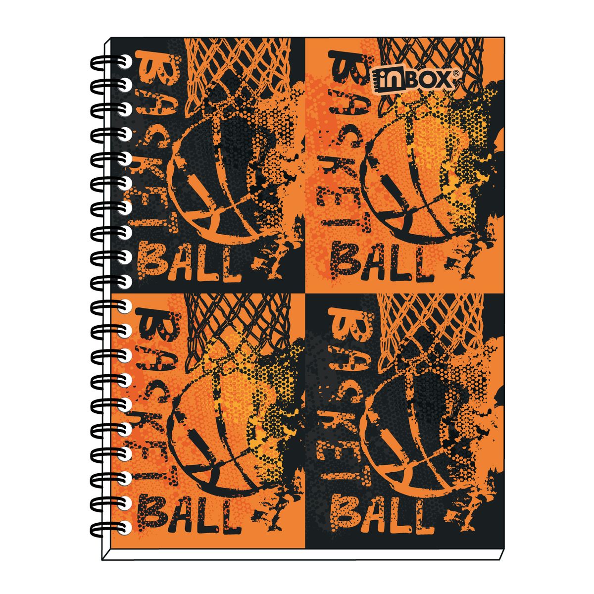 INBOX - Cuaderno Espiral Andes Cuadriculado Tapa Dura A4 180 Hojas