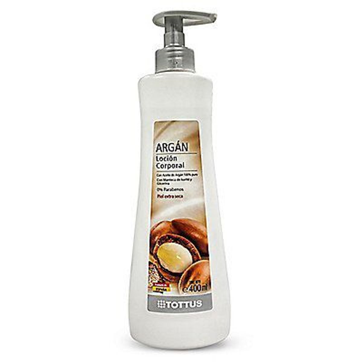 TOTTUS - Loción Corporal Tottus con Aceite de Argán Envase 400 mL