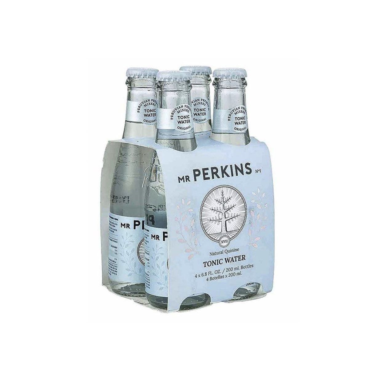 MR PERKINS - Agua Tonica Mr Perkins Pack 4 Botellas 200 mL