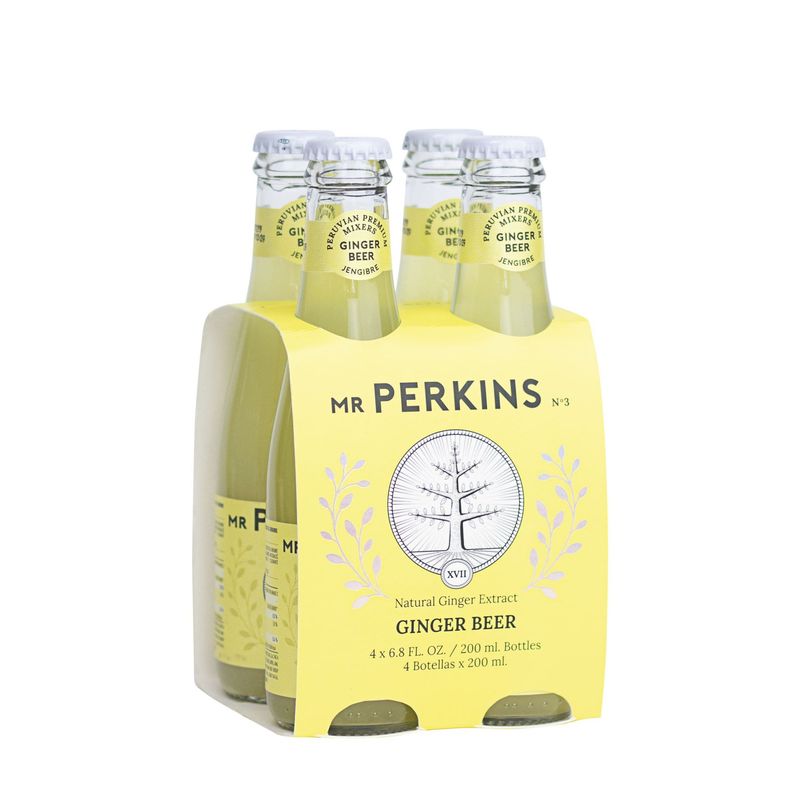 MR PERKINS - Ginger Beer Mr Perkins Pack 4 Botellas 200 mL
