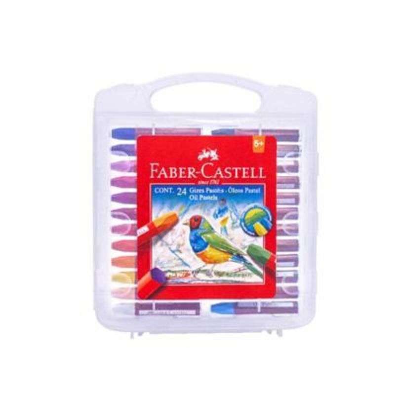 FABER CASTELL - Crayones Faber Castell Color Pastel Estuche 24 Und