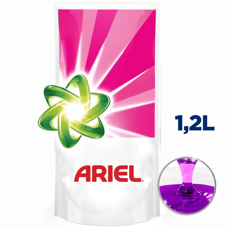 ARIEL - Detergente Ariel Líquido Toque Downy Envase Pouch 1.2L