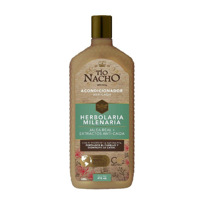 TIO NACHO - Acondicionador Tío Nacho Anti Caída Jalea Real Envase 415 mL