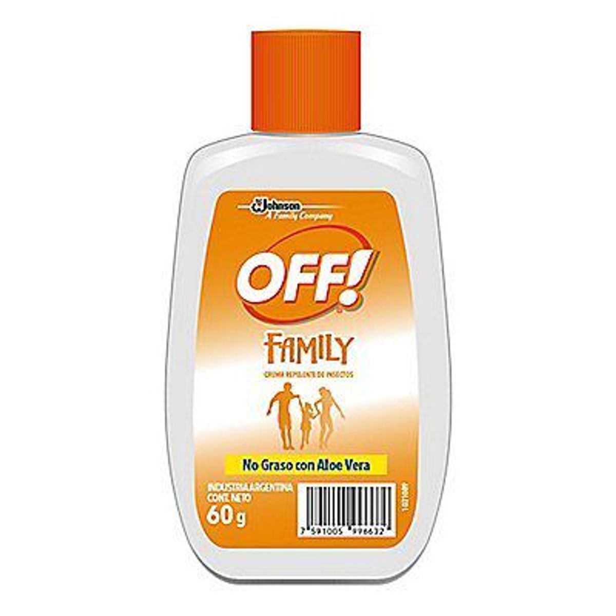 OFF - Repelente en Crema OFF Family Aloe Vera Envase 60 g