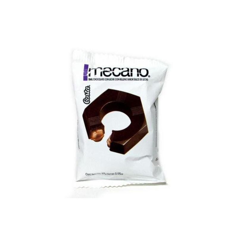 COSTA - Chocolate Costa Mecano con Manjar Empaque 19 g