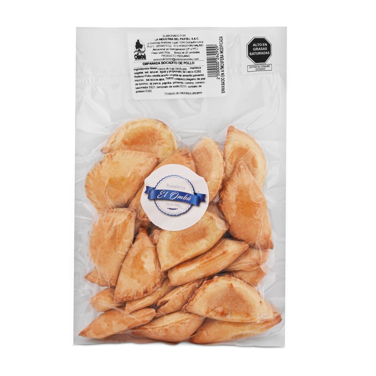 EL OMBU - Empanada Bocadito De Pollo El Ombu 25 Unidades