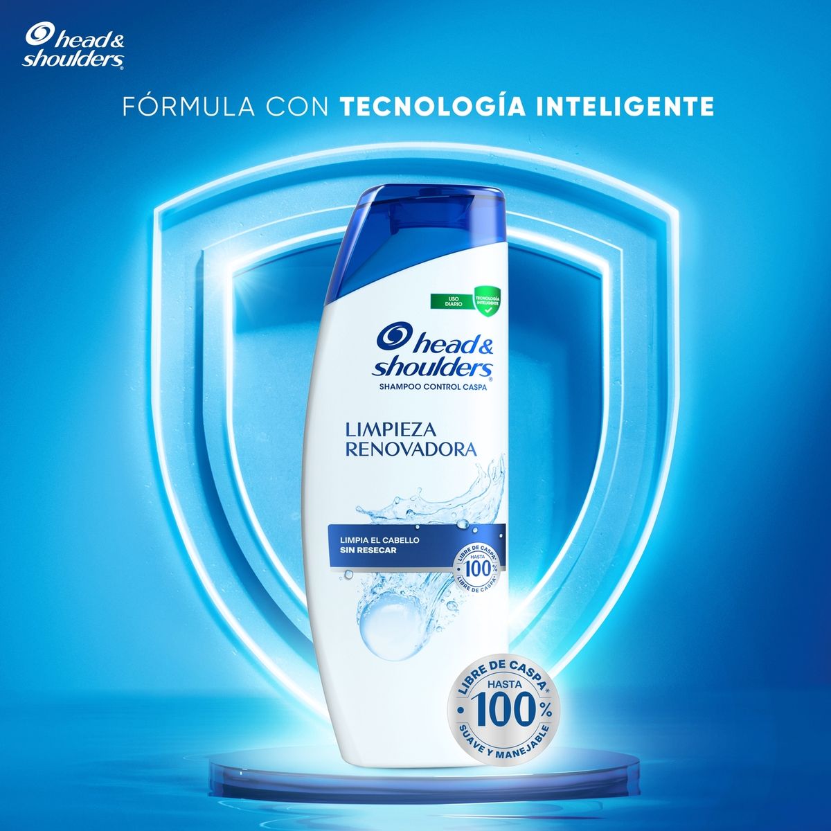 HEAD SHOULDERS - Shampoo Head & Shoulders Limpieza Renovadora Empaque 2 Und