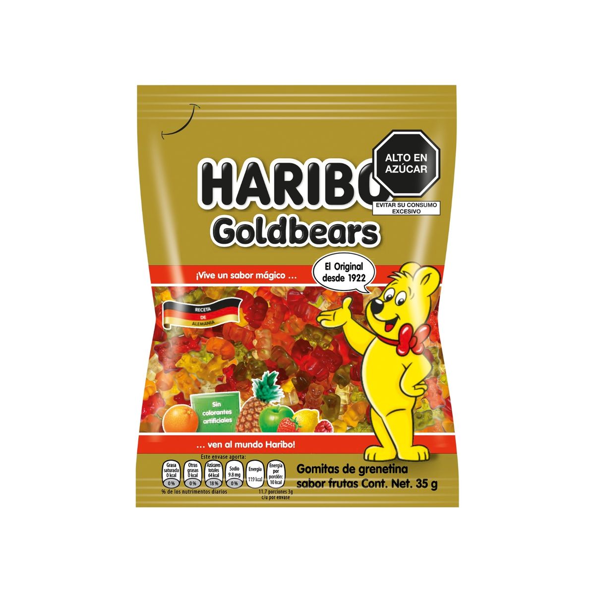 HARIBO - Gomitas Haribo Ositos Goldbears Bolsa 80 g