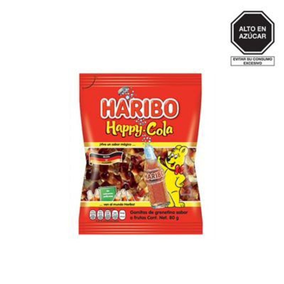 HARIBO - Gomitas Haribo Happy Cola Bolsa 80 g