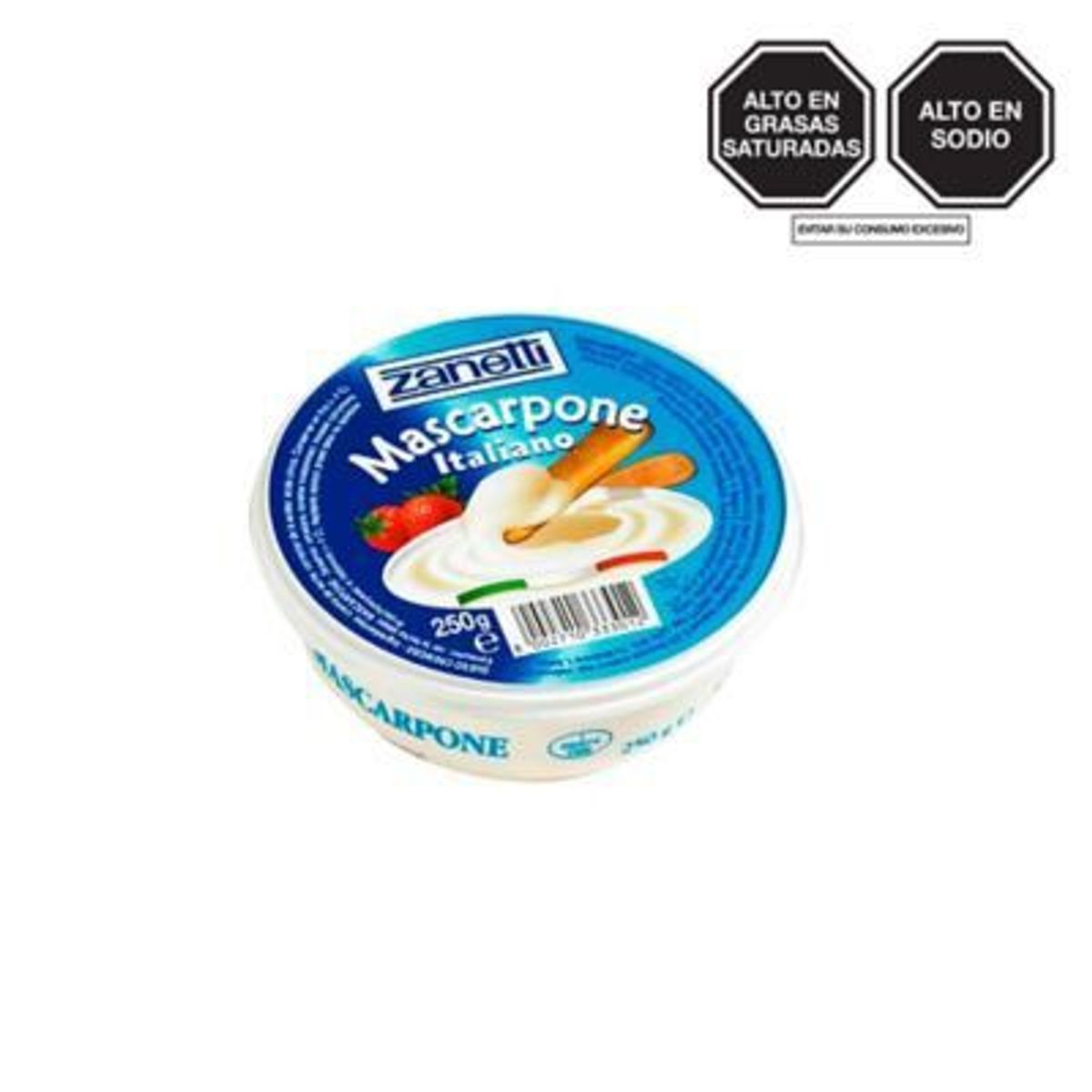 ZANETTI - Queso Mascarpone Zanetti Empaque 250 g