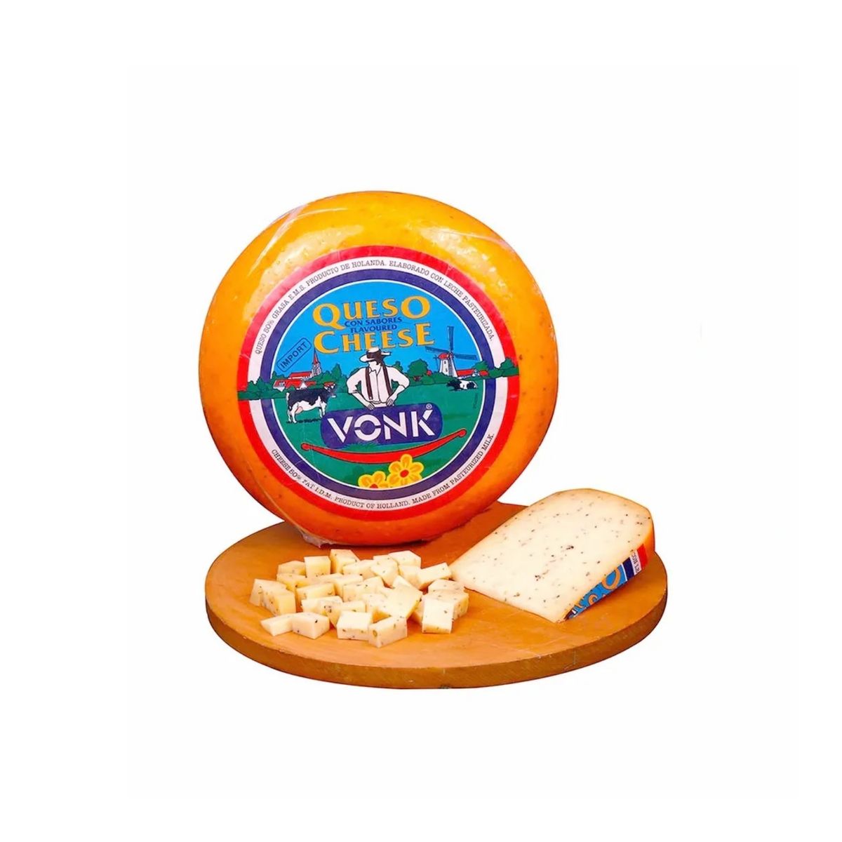VONK - Queso Goudá con Pimienta Vonk x Kg
