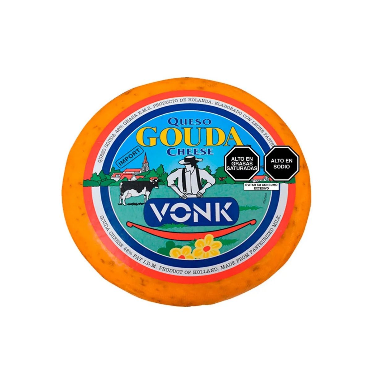 VONK - Queso Gouda con Hierbas Vonk x Kg