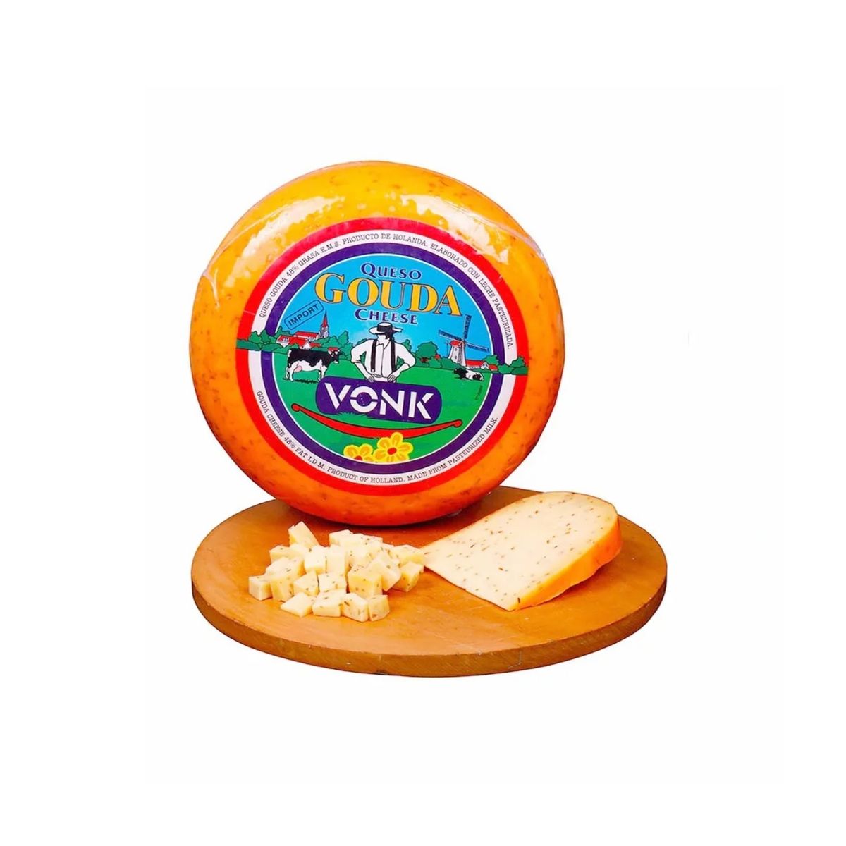 VONK - Queso Goudá Vonk con Comino x Kg