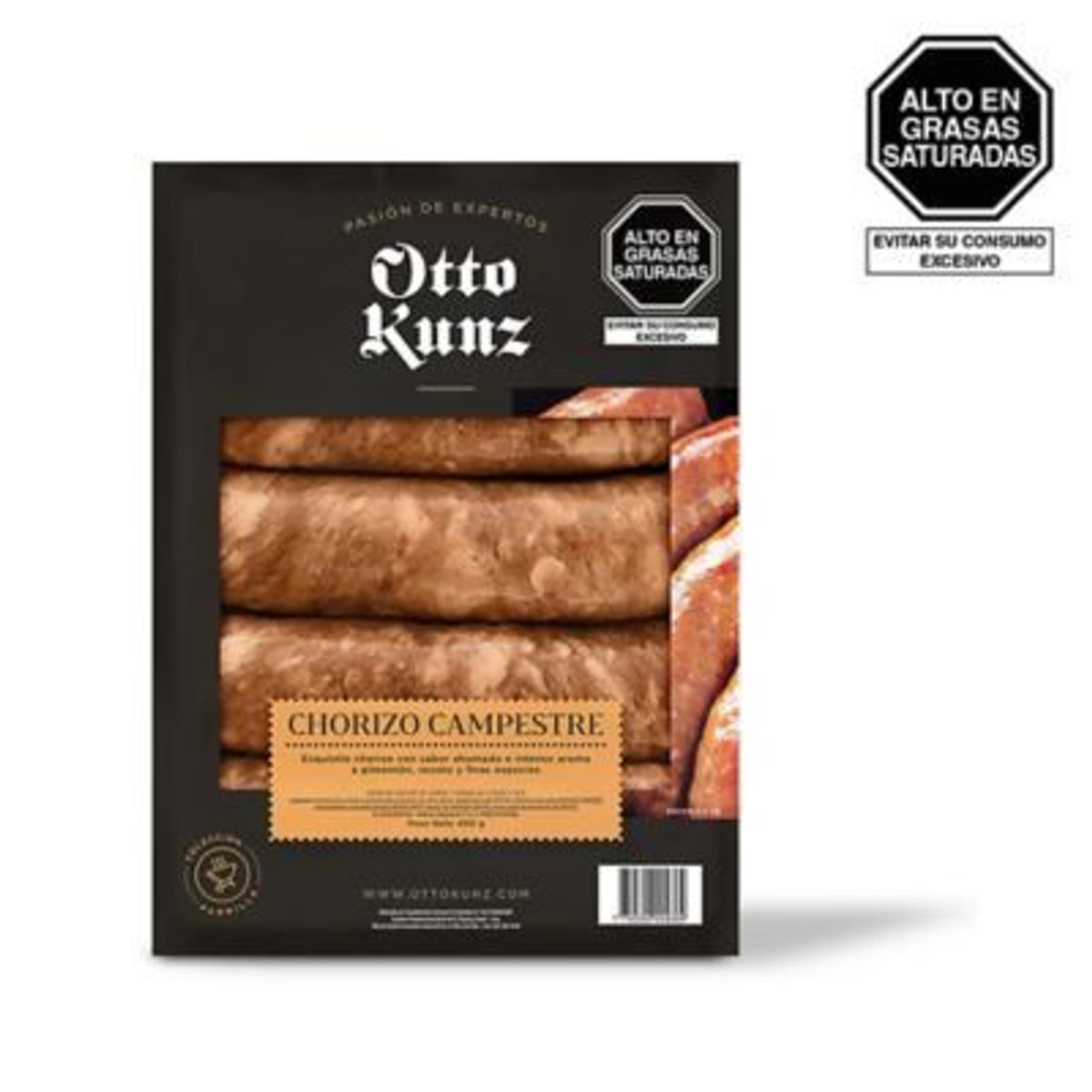 OTTO KUNZ - Chorizo Campestre Otto Kunz Empaque 400 g