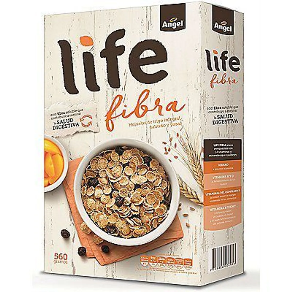 ANGEL - Cereal Angel Life Fibra Caja 560 g
