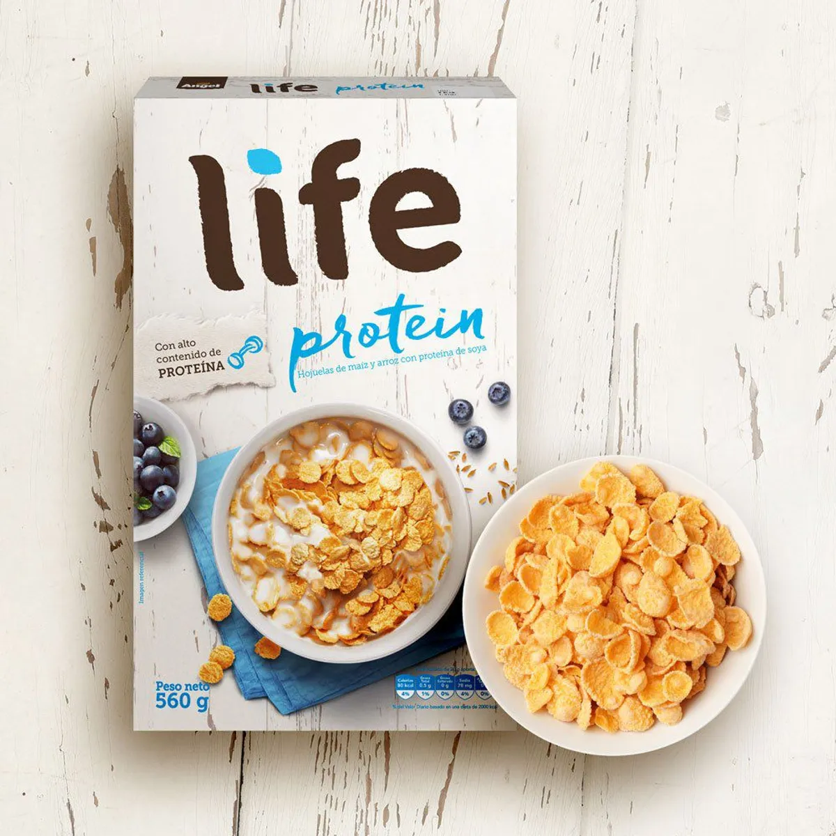 ANGEL - Cereal Angel Life Protein Caja 560 g