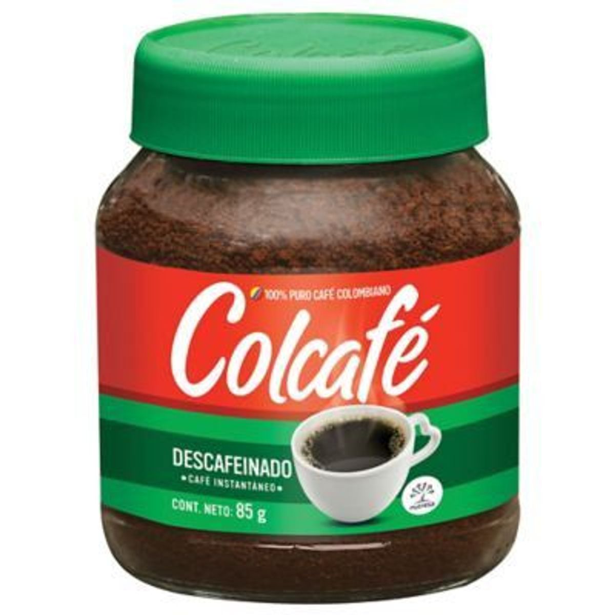 COLCAFE - Café Instantáneo ColCafé Descaféinado 85 g