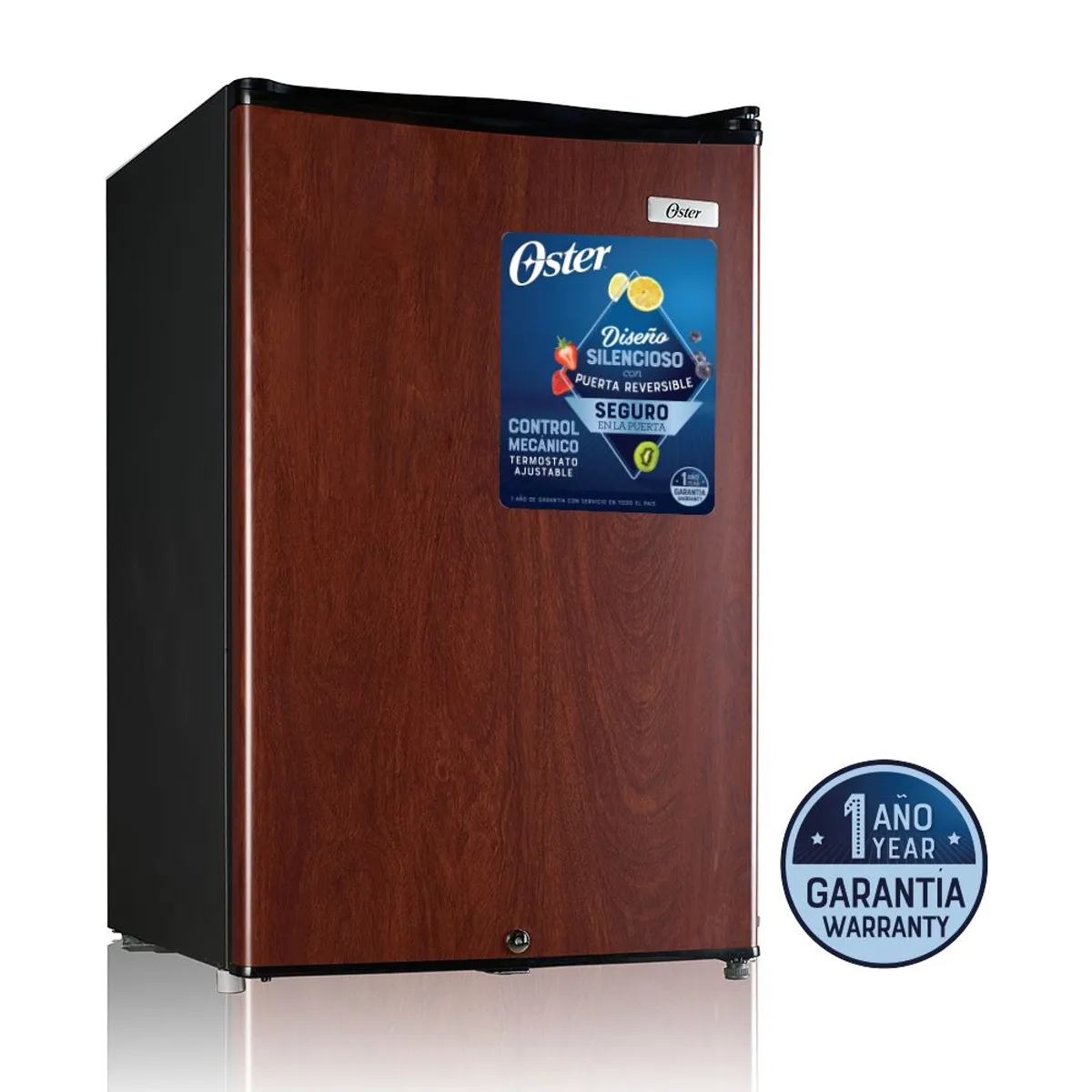 OSTER - Frigobar 123L Brutos Madera
