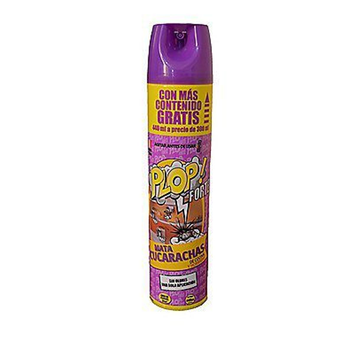 PLOP - Insecticida Plop Forte Mata Cucarachas Envase 440 mL