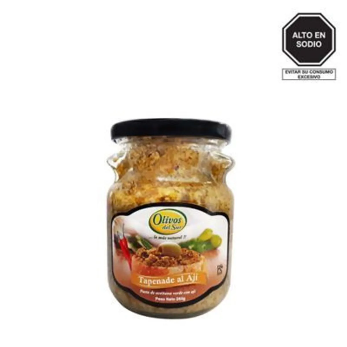 OLIVOS DEL SUR - Tapenade Ají Limo Olivos del Sur Envase 260 g