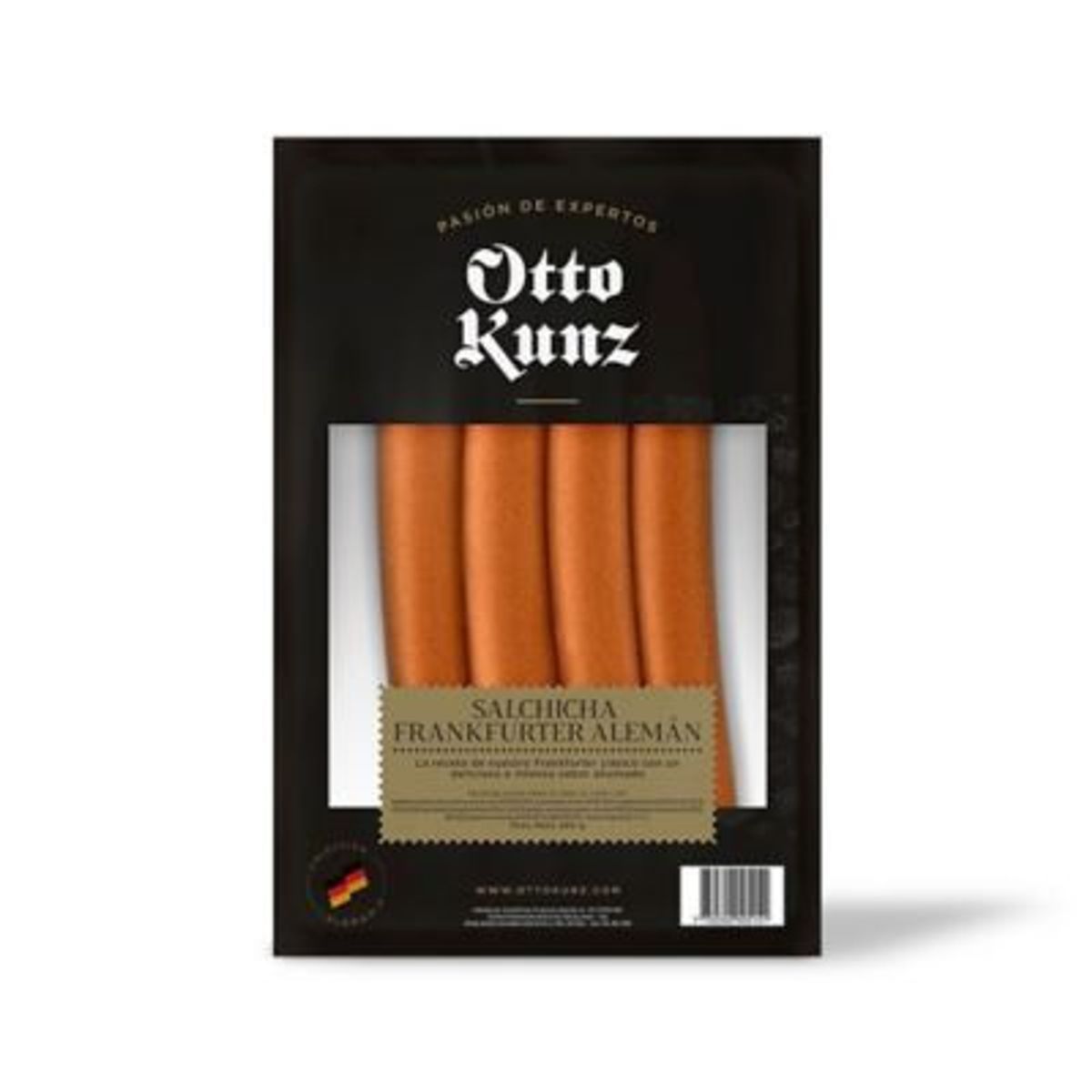 OTTO KUNZ - Salchicha Alemana Frankfurter Otto Kunz Empaque 280 g