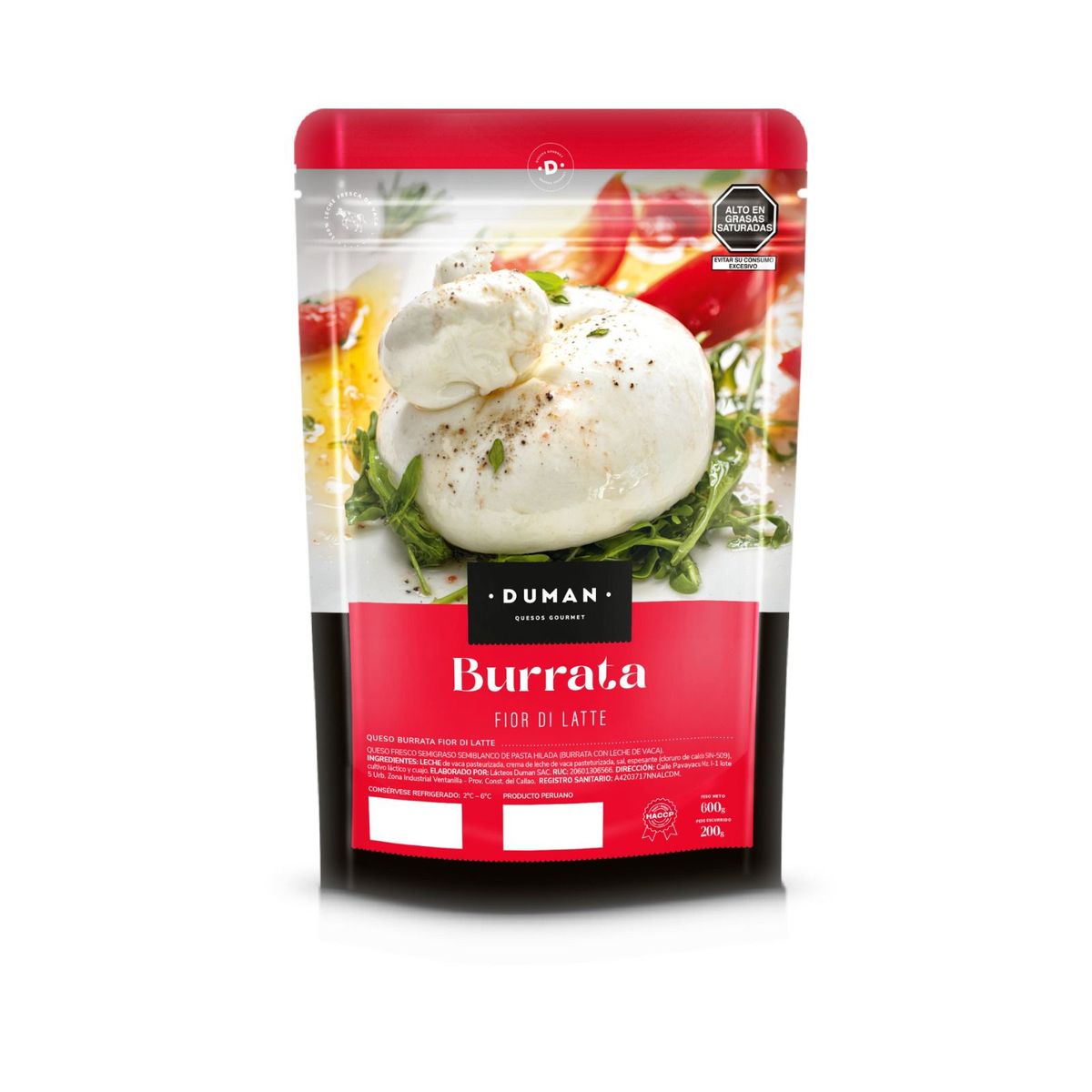 DUMAN - Queso Burrata Duman Doypack 200 g