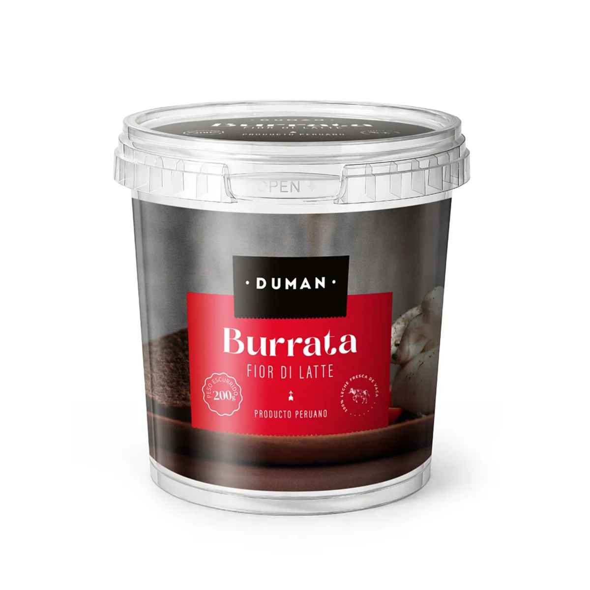 DUMAN - Queso Burrata Duman Envase 200 g