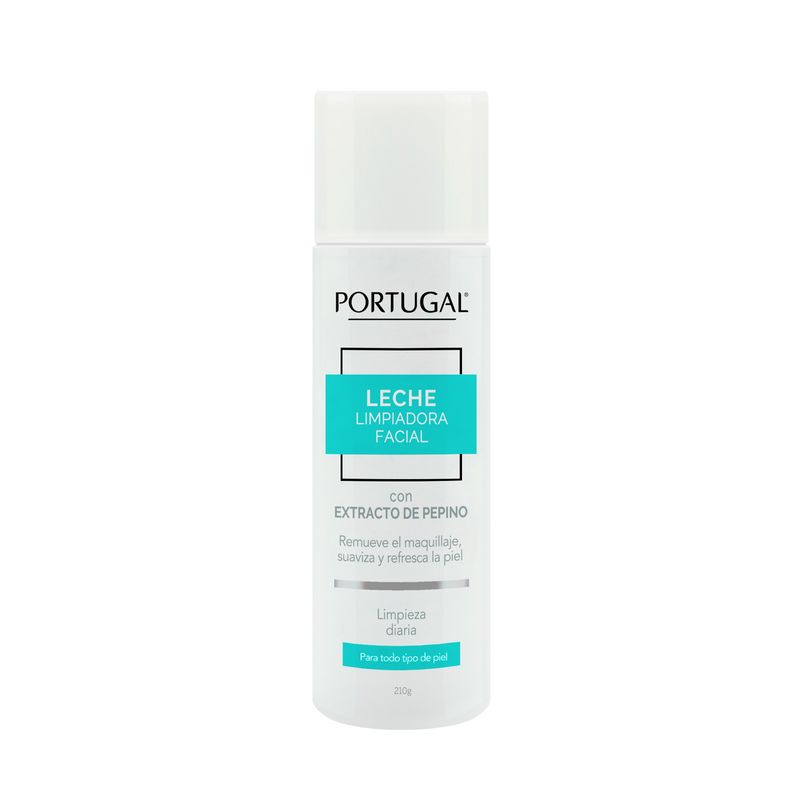 PORTUGAL - Leche Portugal Limpiadora Pepino Envase 210 g