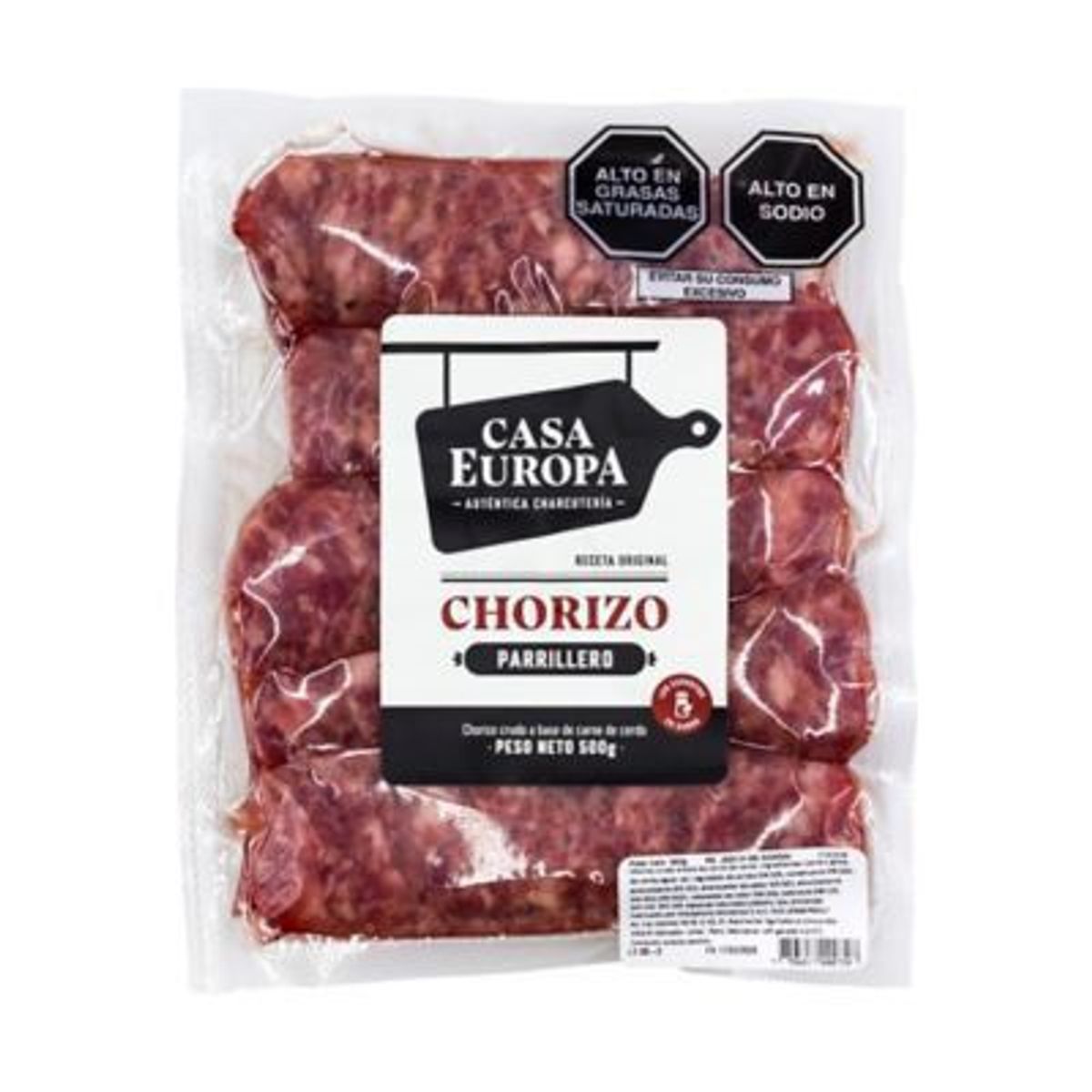 CASA EUROPA - Chorizo Parrillero Casa Europa Empaque 500 g