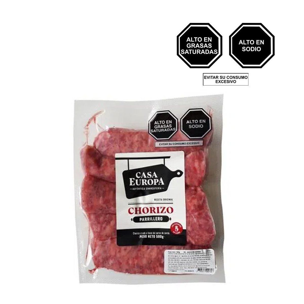 CASA EUROPA - Chorizo Parrillero Casa Europa Empaque 500 g