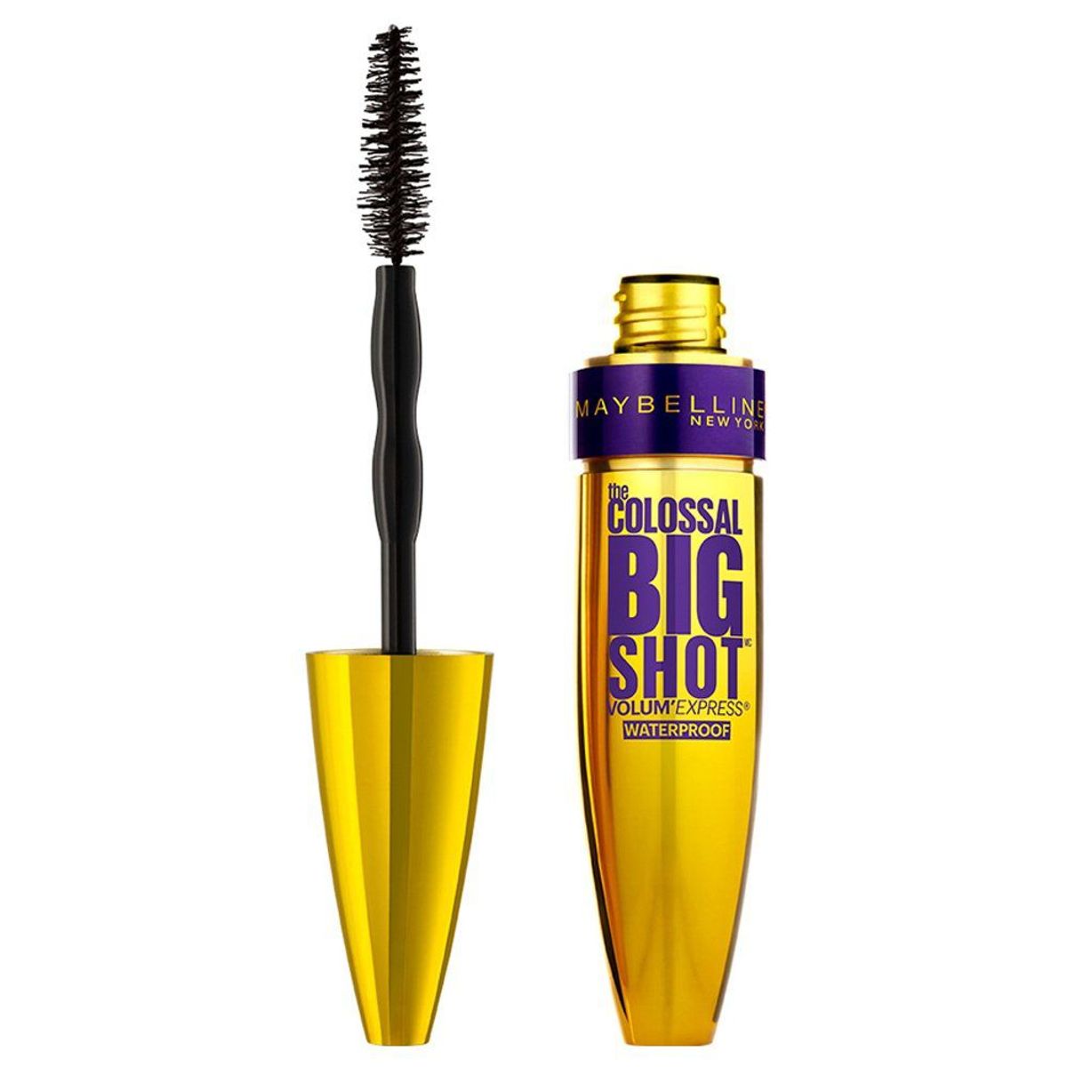 MAYBELLINE - Máscara de Pestañas Maybelline Colossal Big Shot a Prueba de Agua