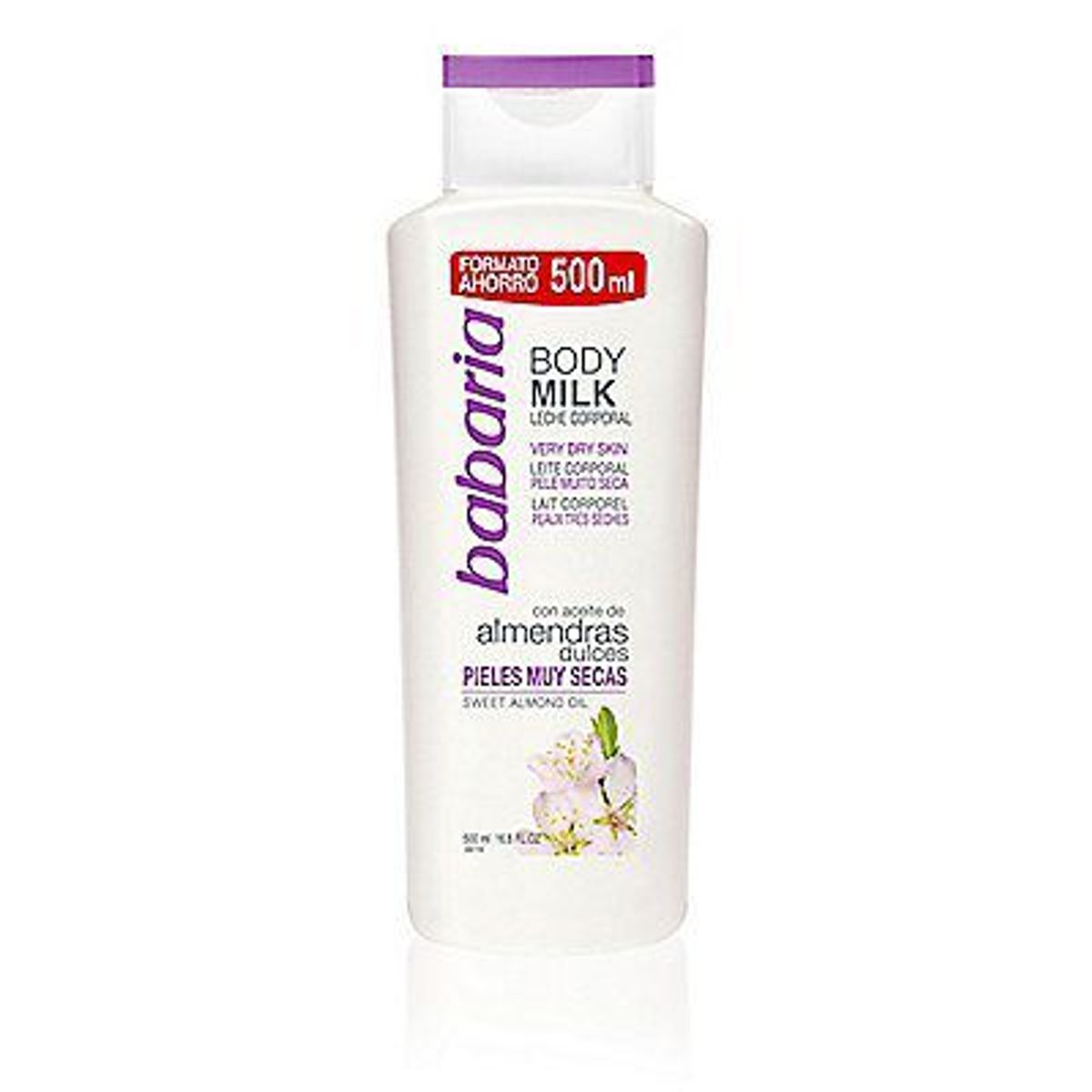 BABARIA - Leche Corporal Babaria Aceite de Almendras Envase 400 mL