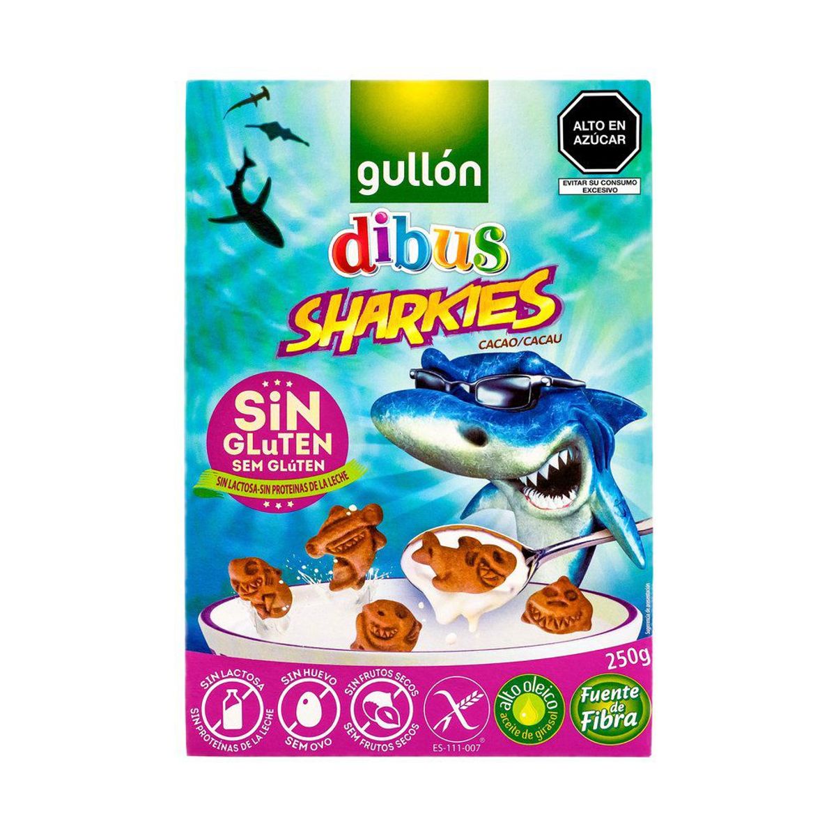 GULLON - Galletas Sharkies Gullón 250 Gr