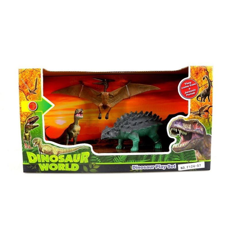 BEN TENG - Set de 3 Dinosaurios Spinosaurio