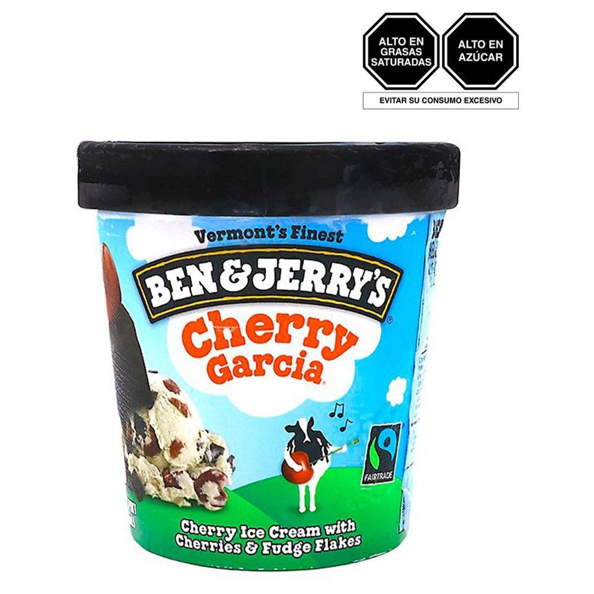  - HELADO DE CEREZA C/FUDGE BENJERRY X 473ML