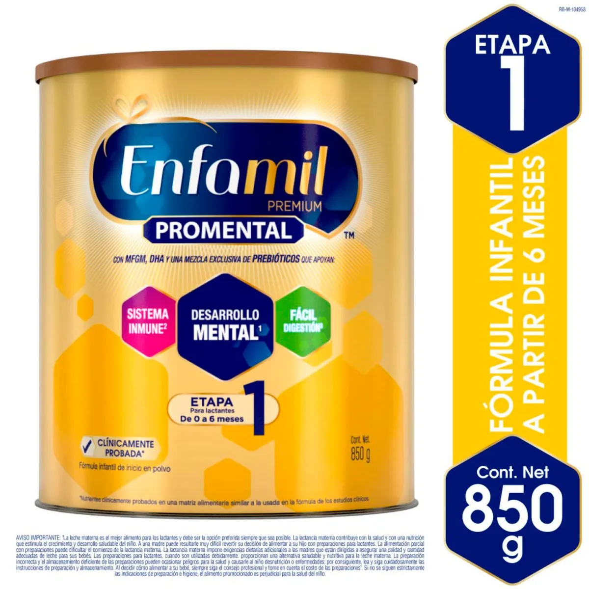 ENFAMIL - Fórmula Láctea Enfamil Premium 1 Lata 850 g